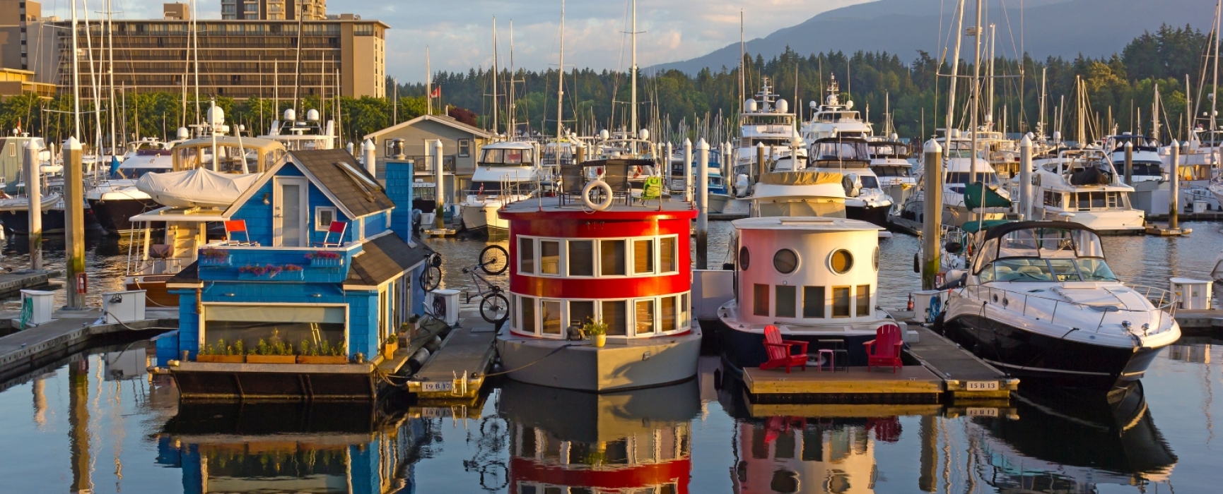 Coal Harbour Yacht Moorage Victoria International Marina