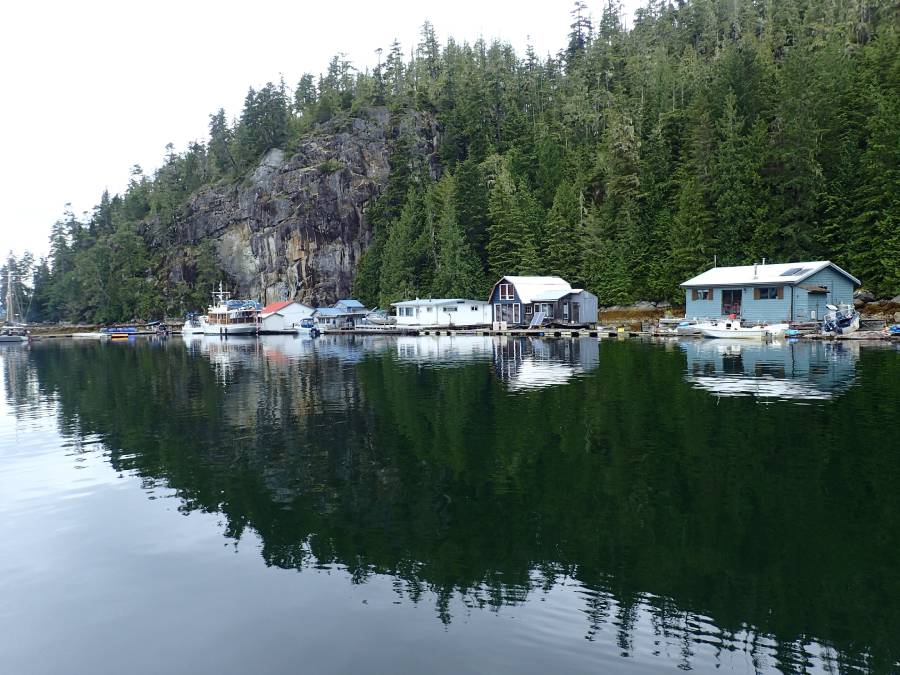 Echo Bay Broughton Archipelago on the Central Coast of BC