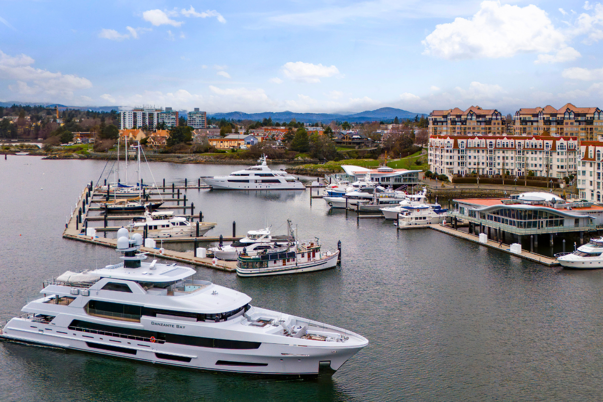 Victoria International Marina is one of Canada’s premier superyacht marinas, located in Victoria, British Columbia.